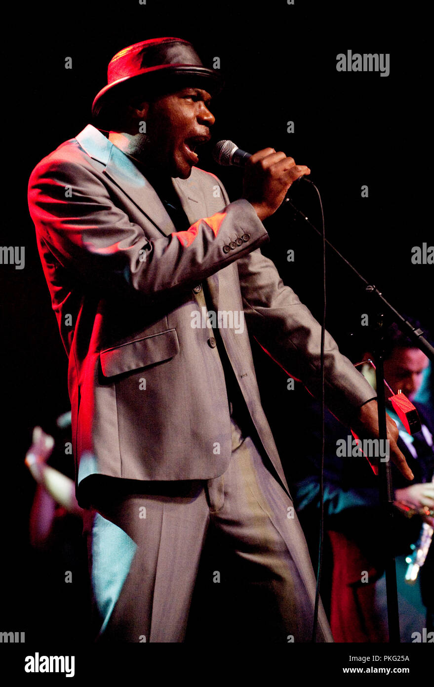 Selector Band English ska band The Selecter at the Sinner's Day festival in Hasselt ...