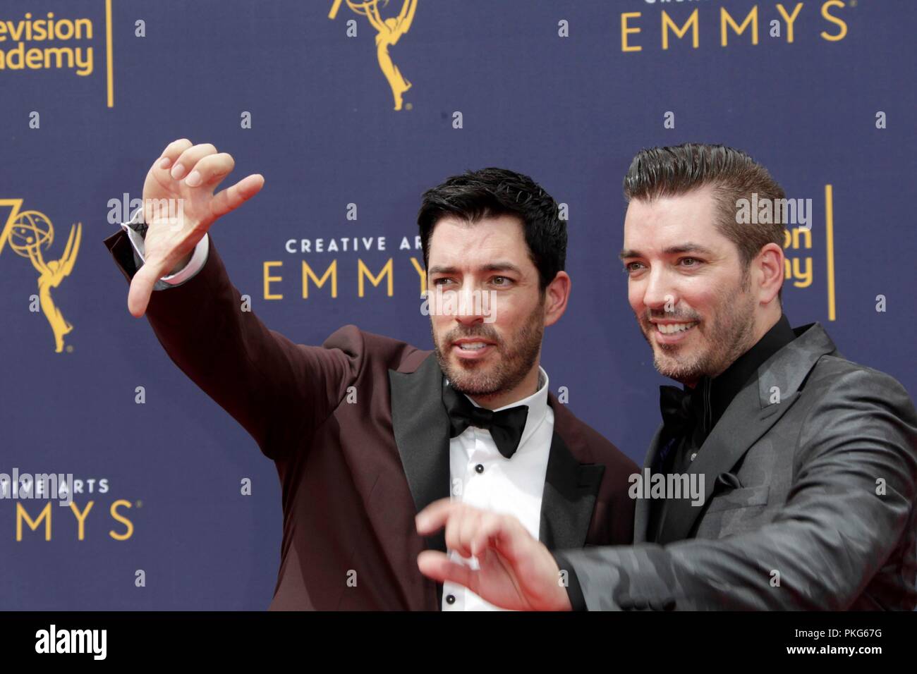 Drew Scott, Jonathan Scott at arrivals for Primetime Emmy Awards