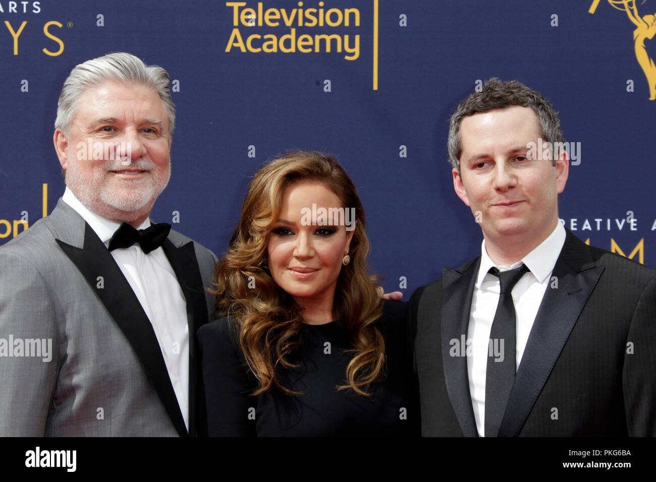 Los Angeles, CA, USA. 9th Sep, 2018. Mike Rinder, Leah Rimini, Aaron ...