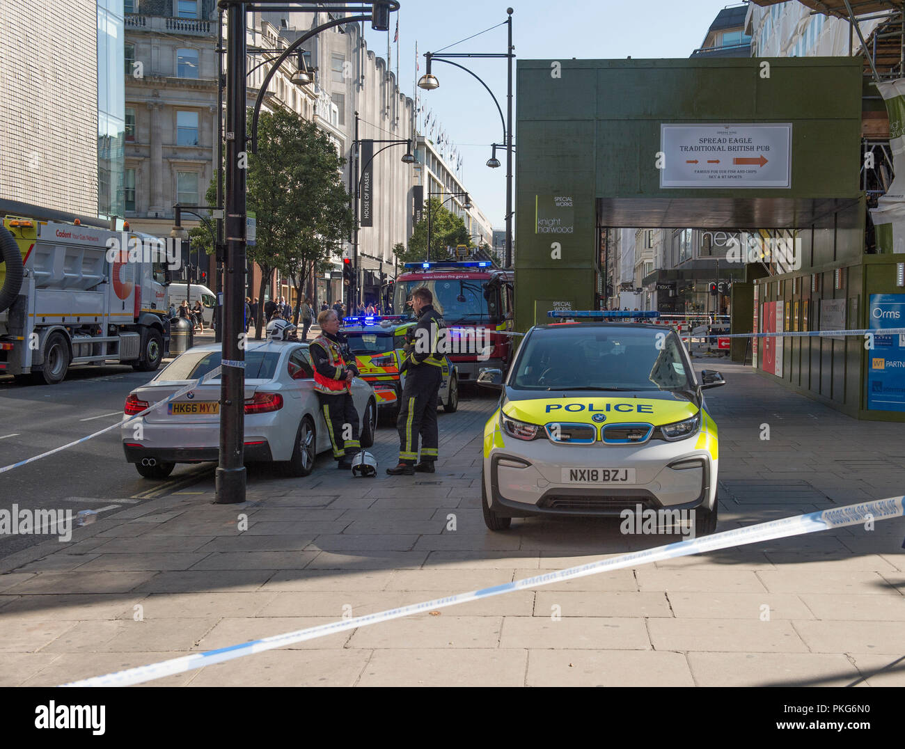 Oxford Street, London, UK. 13 September, 2018. Oxford Street at the ...