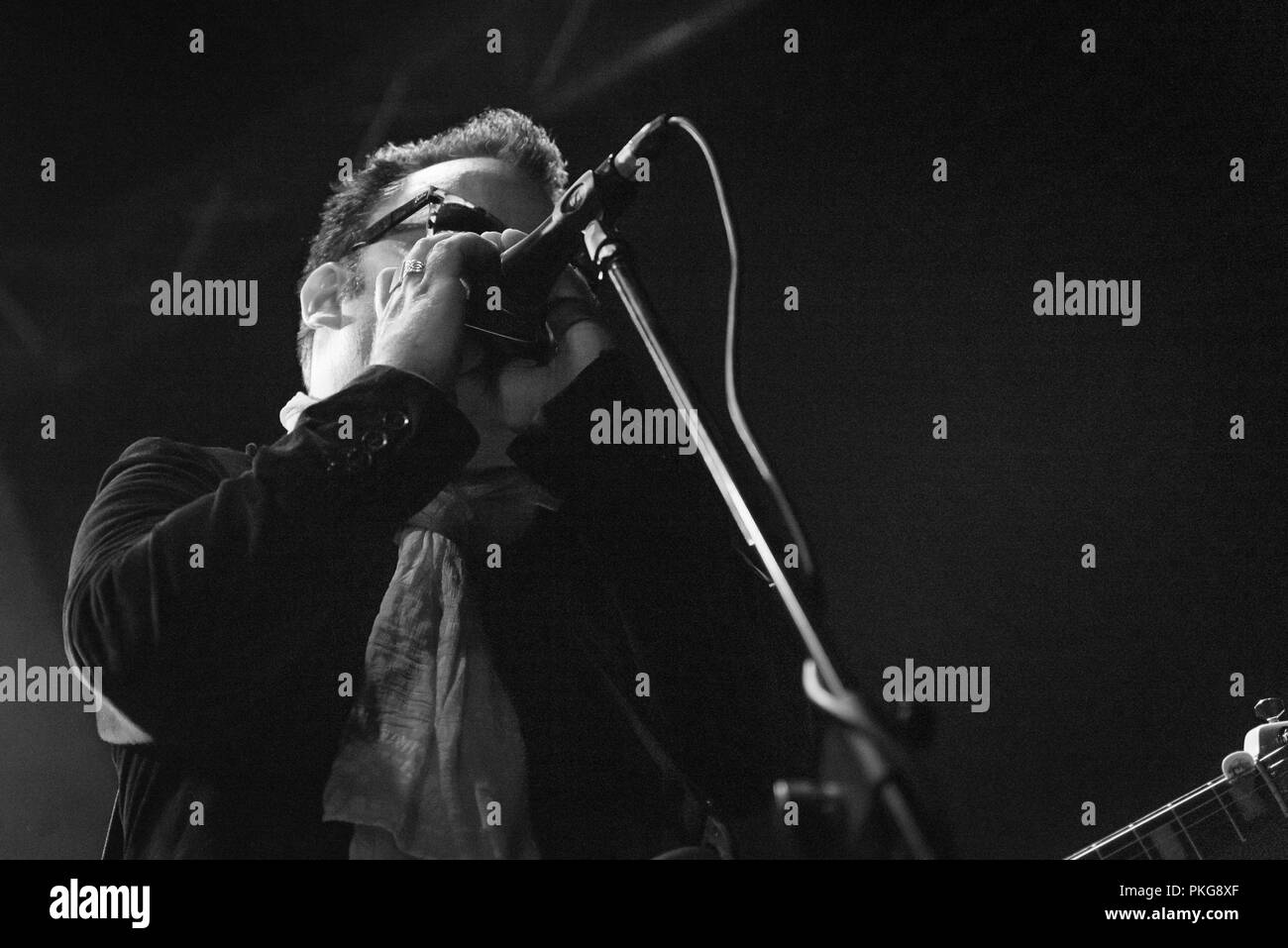 Milan, Italy - September 12, 2018: American indie rock band Mercury Rev performs at Serraglio Music Club. Brambilla Simone Live News photographer Credit: Simone Brambilla/Alamy Live News Stock Photo