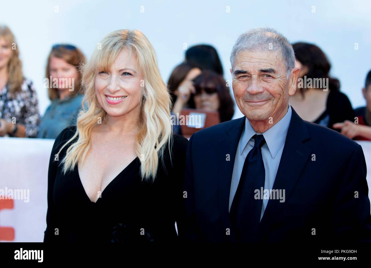 Robert Forster and Evie Forster attend the premiere of 'What They Said' during the 43rd Toronto International Film Festival, tiff, at Roy Thomson Hall in Toronto, Canada, on 12 September 2018. | usage worldwide Stock Photo