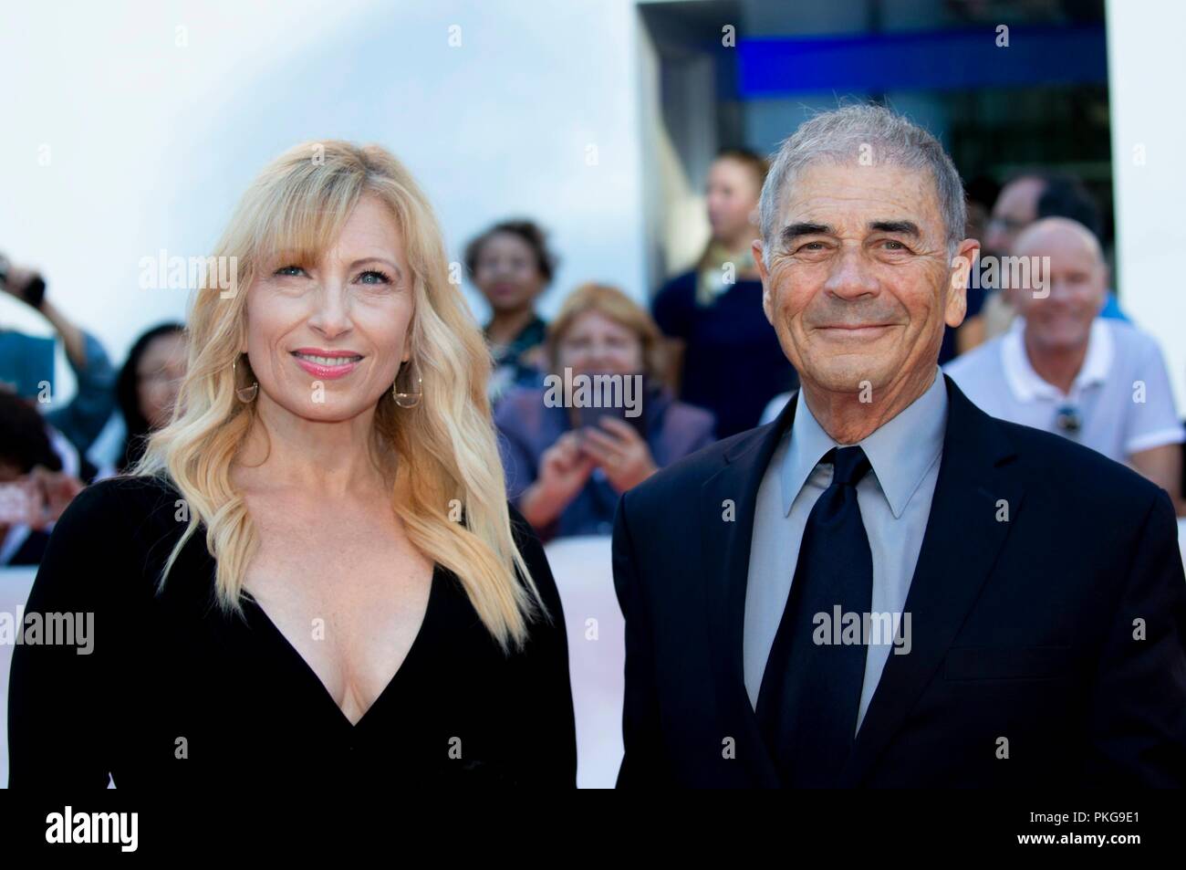 Robert Forster and Evie Forster attend the premiere of 'What They Said' during the 43rd Toronto International Film Festival, tiff, at Roy Thomson Hall in Toronto, Canada, on 12 September 2018. | usage worldwide Stock Photo