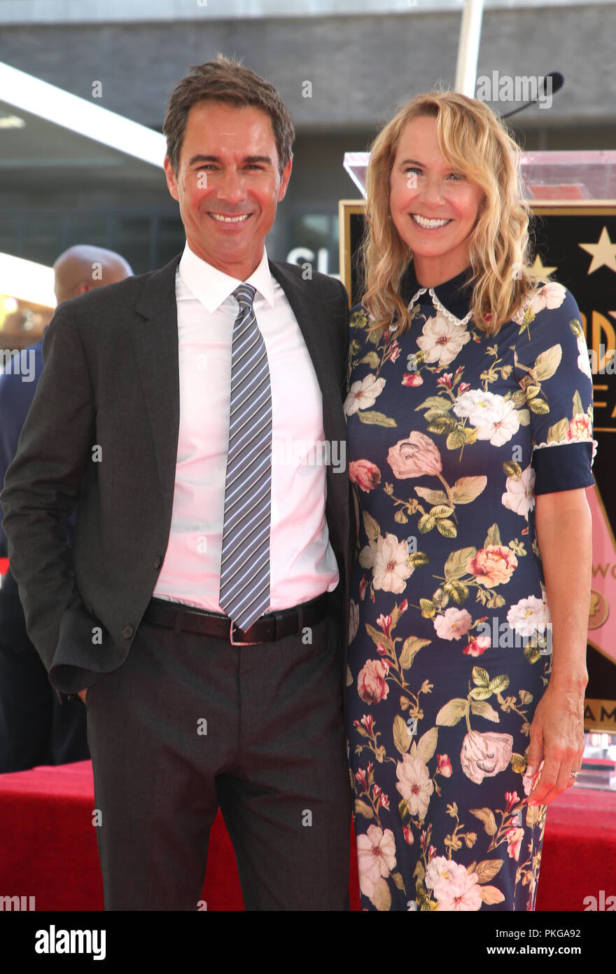 Los Angeles, Ca, USA. 13th Sep, 2018. Eric McCormack and Holden