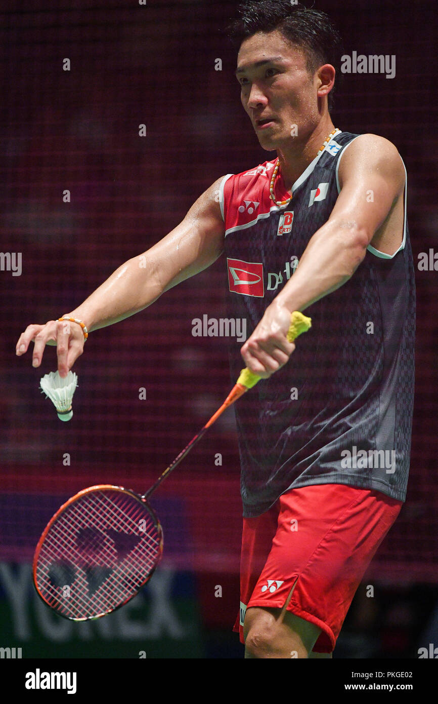 Kento Momota (JPN), SEPTEMBER 13, 2018 - Badminton : Daihatsu