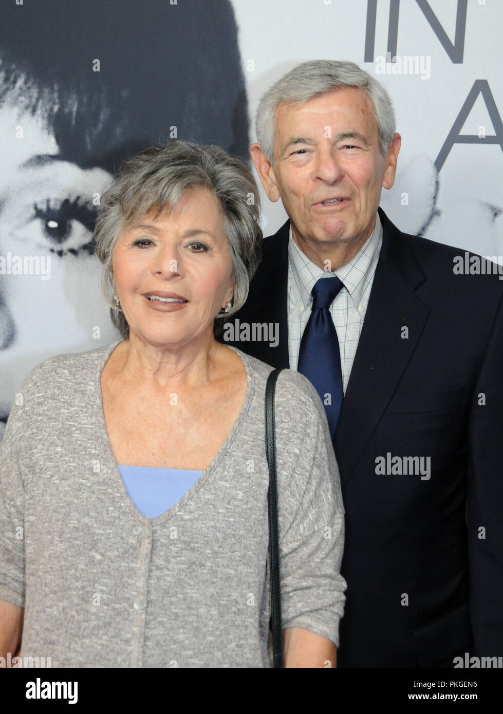 Los Angeles, USA. 13th Sep 2018. Former US Senator Barbara Boxer and husband Stewart Boxer attend HBO Presents The Los Angeles Premiere of the HBO Documentary Film 'Jane Fonda In Five Acts' on September 13, 2018 at Hammer Museum in Los Angeles, California. Photo by Barry King/Alamy Live News Stock Photo