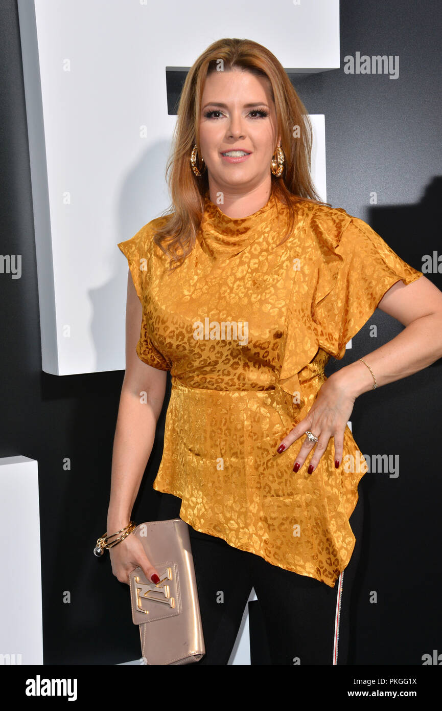 Los Angeles, USA. September 13, 2018: Alicia Machado at the premiere for 'Life Itself' at the Cinerama Dome. Picture: Paul Smith/Featureflash Credit: Sarah Stewart/Alamy Live News Stock Photo