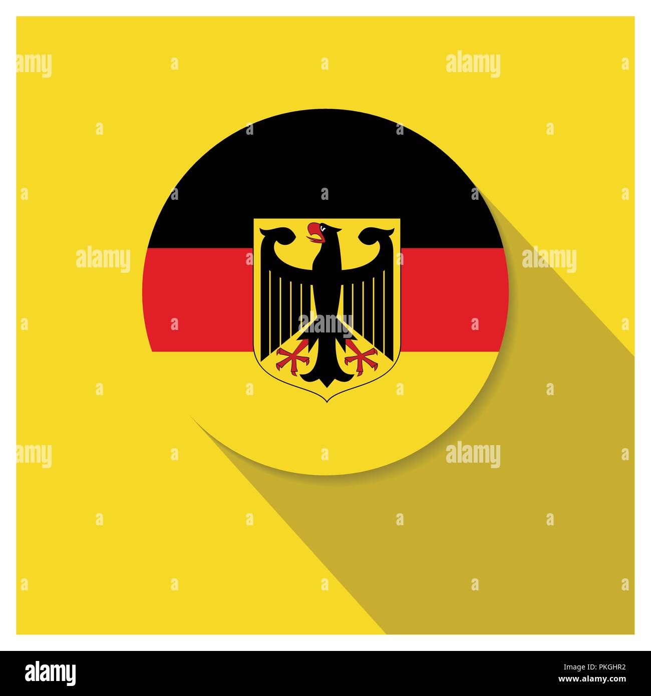 Germany flag design vector Stock Vector Image & Art Alamy