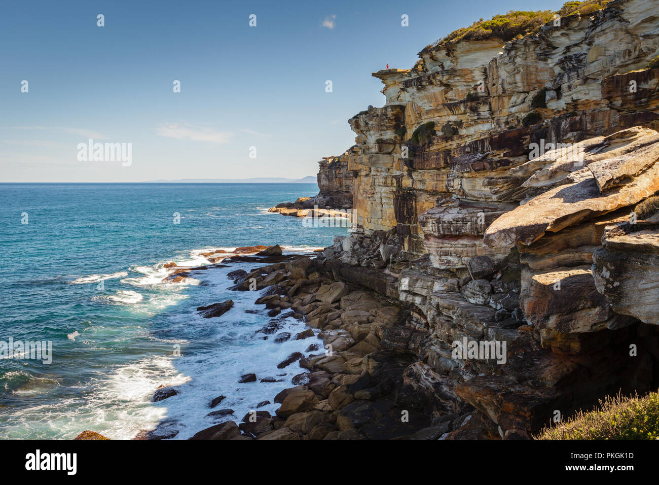 Coastal Cliffs Stock Photo