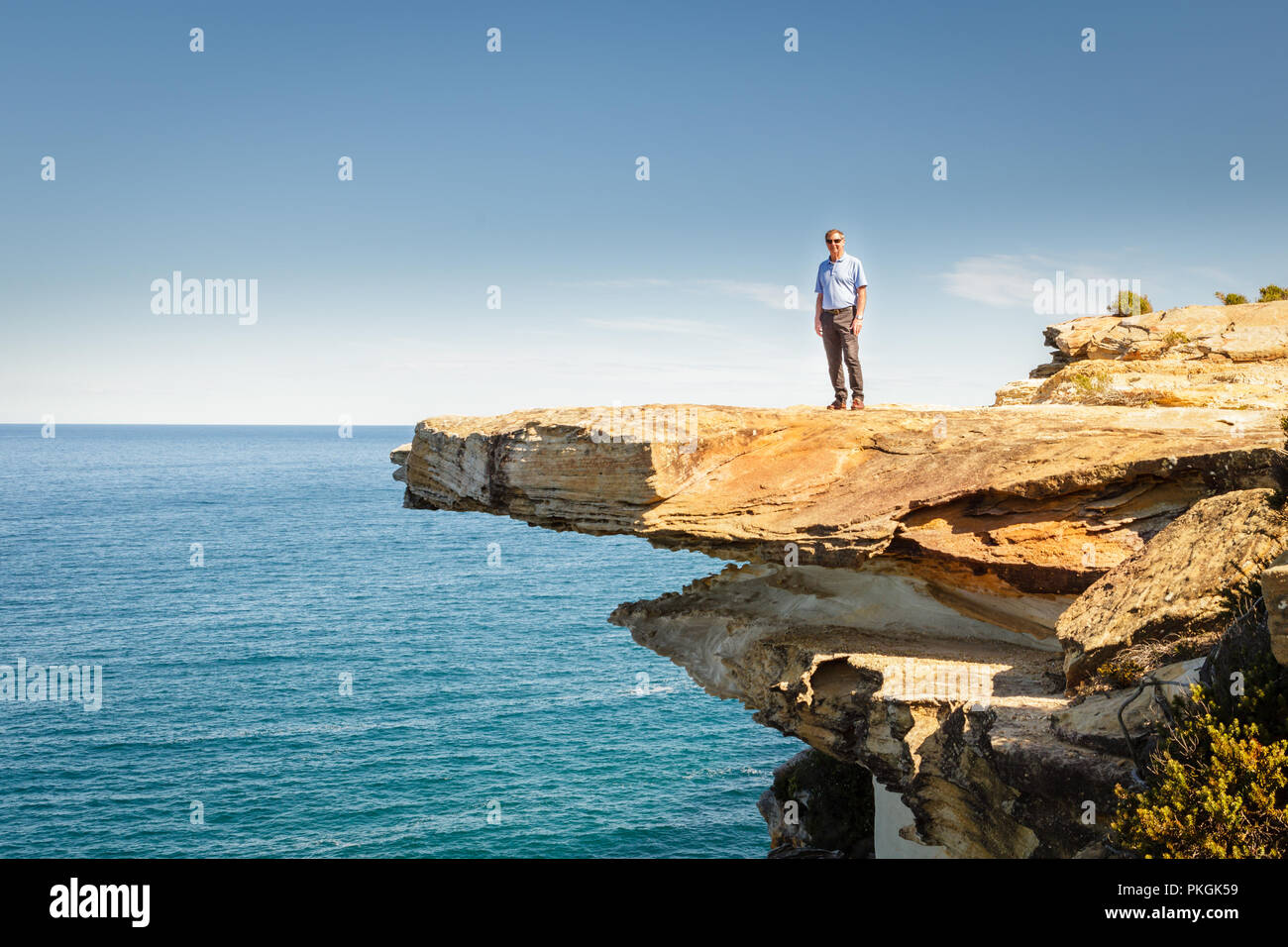 Coastal Cliffs Stock Photo