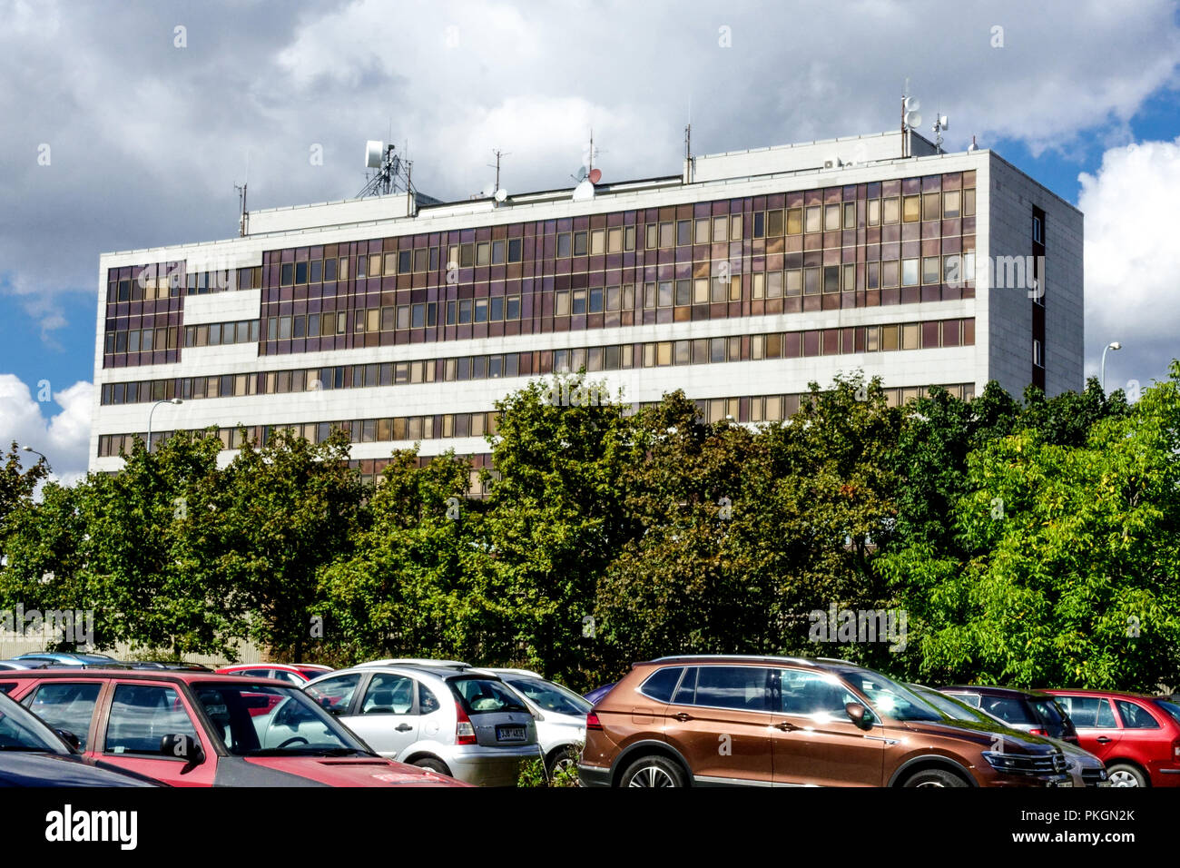BIS - Czech Security Information Service, headquarters, Prague, Czech Republic Stock Photo