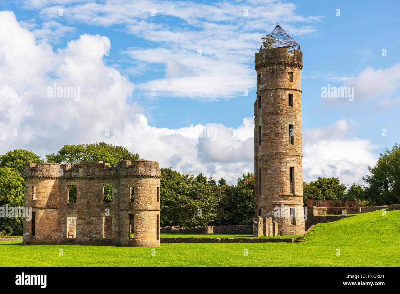 Remains of Eglinton Castle, Kilwinning, Ayrshire