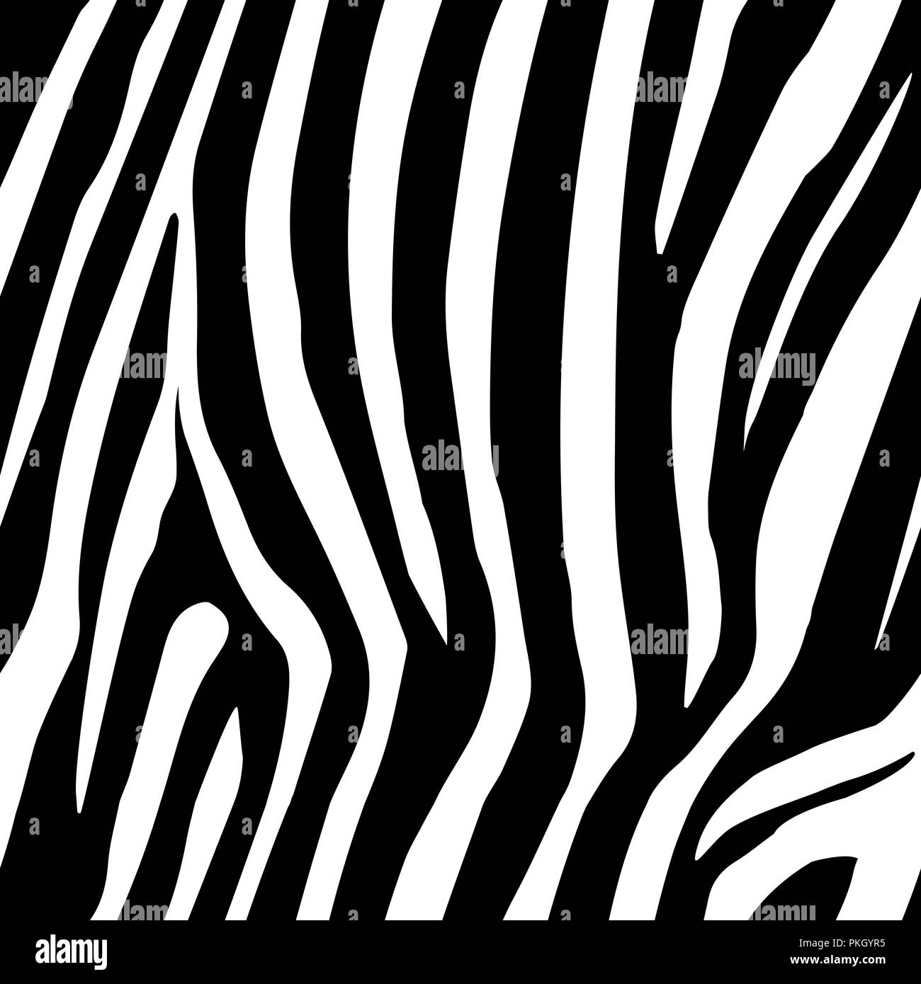 Zebra Stripes Seamless Pattern. Zebra print, animal skin, tiger stripes