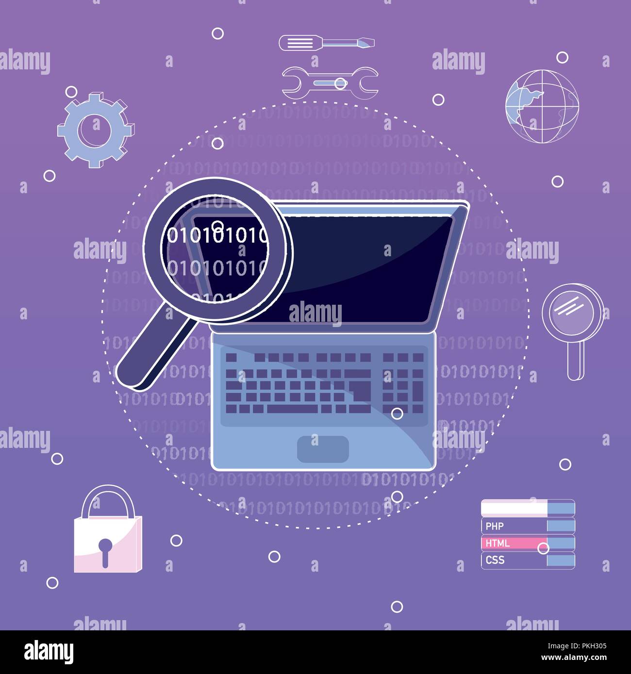 Program coding concept Stock Vector Image & Art - Alamy