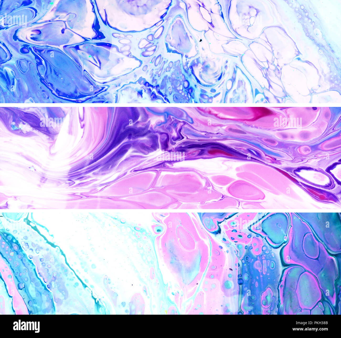 Photo of acrylic raster abstract liquid pant. Artistic backdrop or