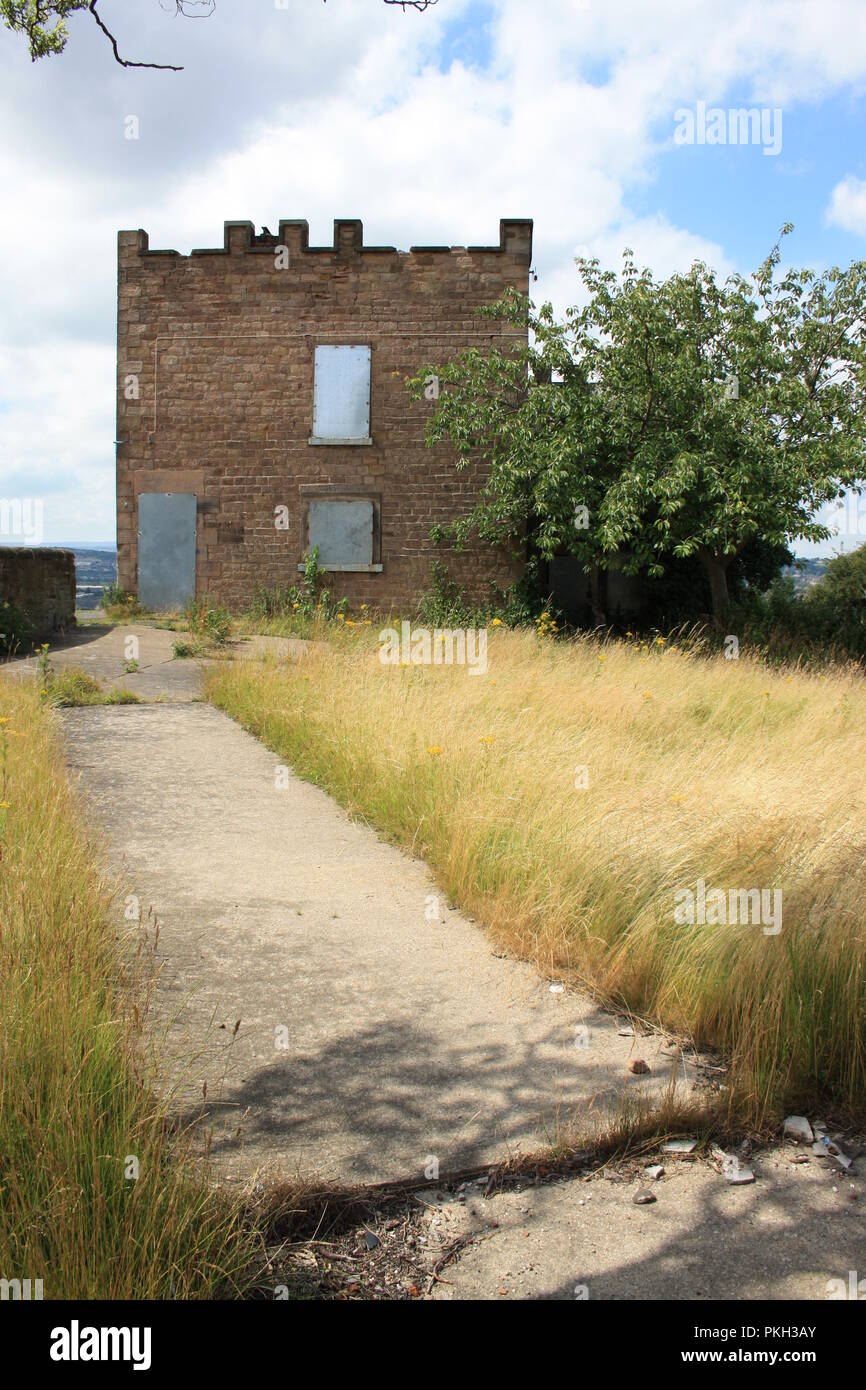 Boston Castle Rotherham front Stock Photo Alamy