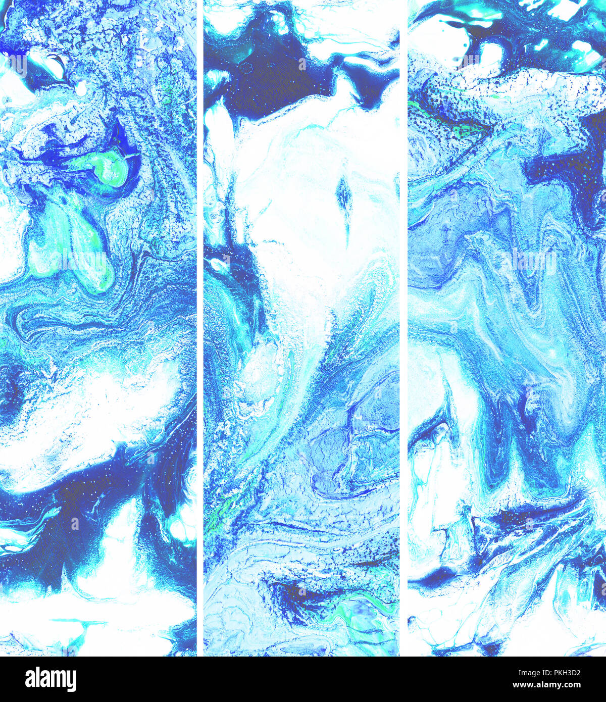 Photo of acrylic raster abstract liquid pant. Artistic backdrop or