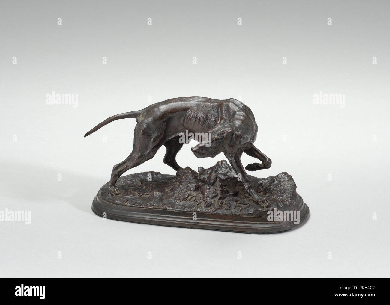 Pointer. Dated: model c. 1860s. Dimensions: overall: 10.8 × 22.2 × 9.5 ...