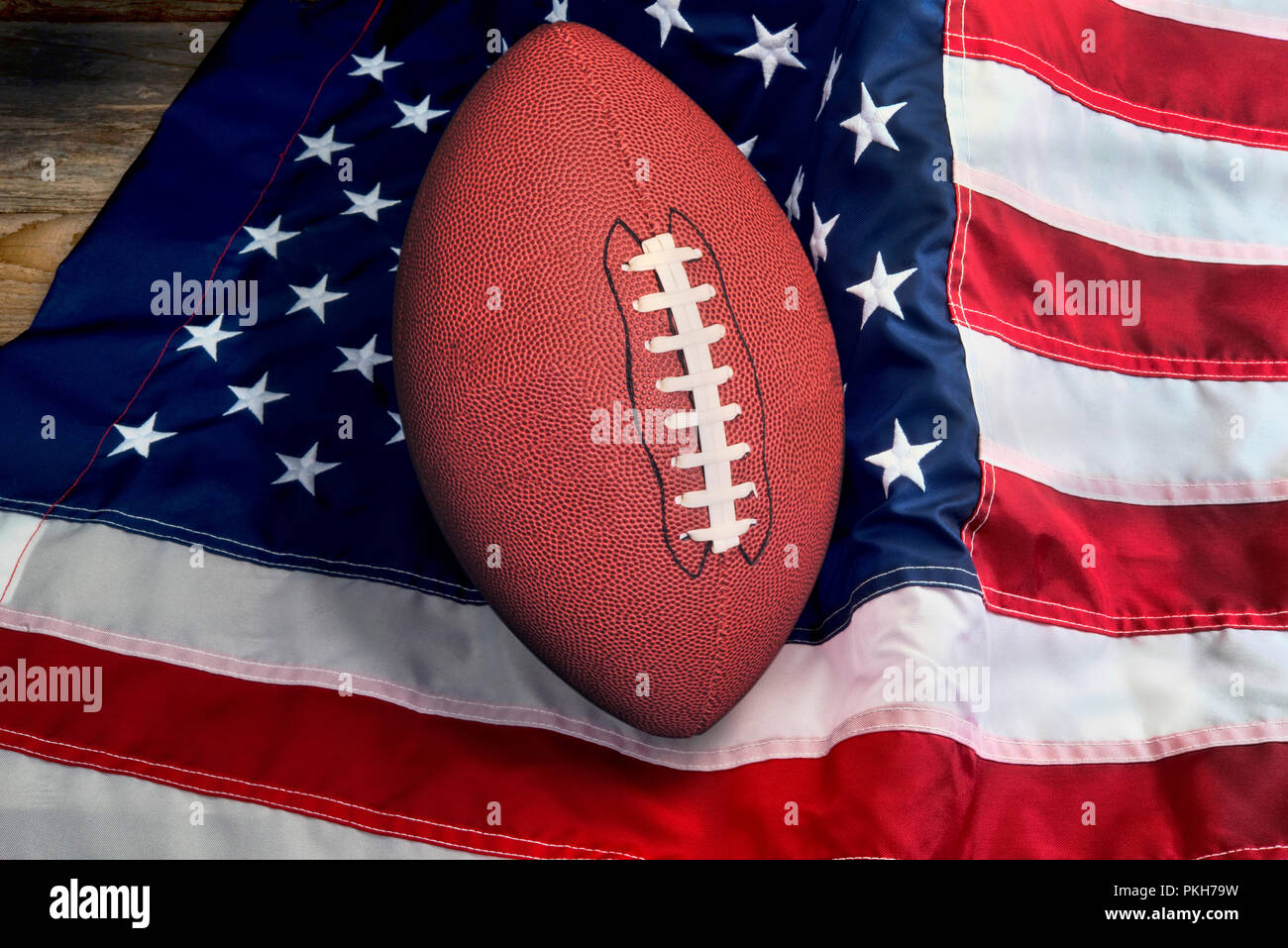 Football american flag hires stock photography and images Alamy