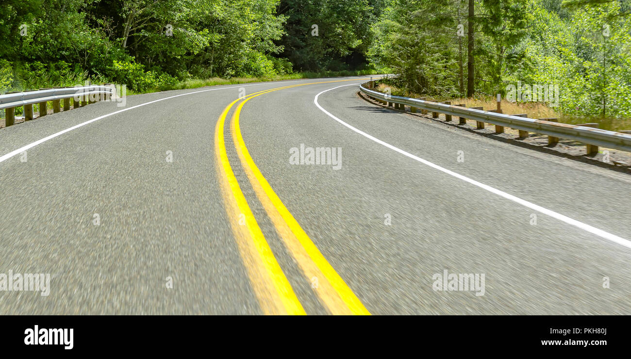Road with trees at both sides hi-res stock photography and images - Alamy