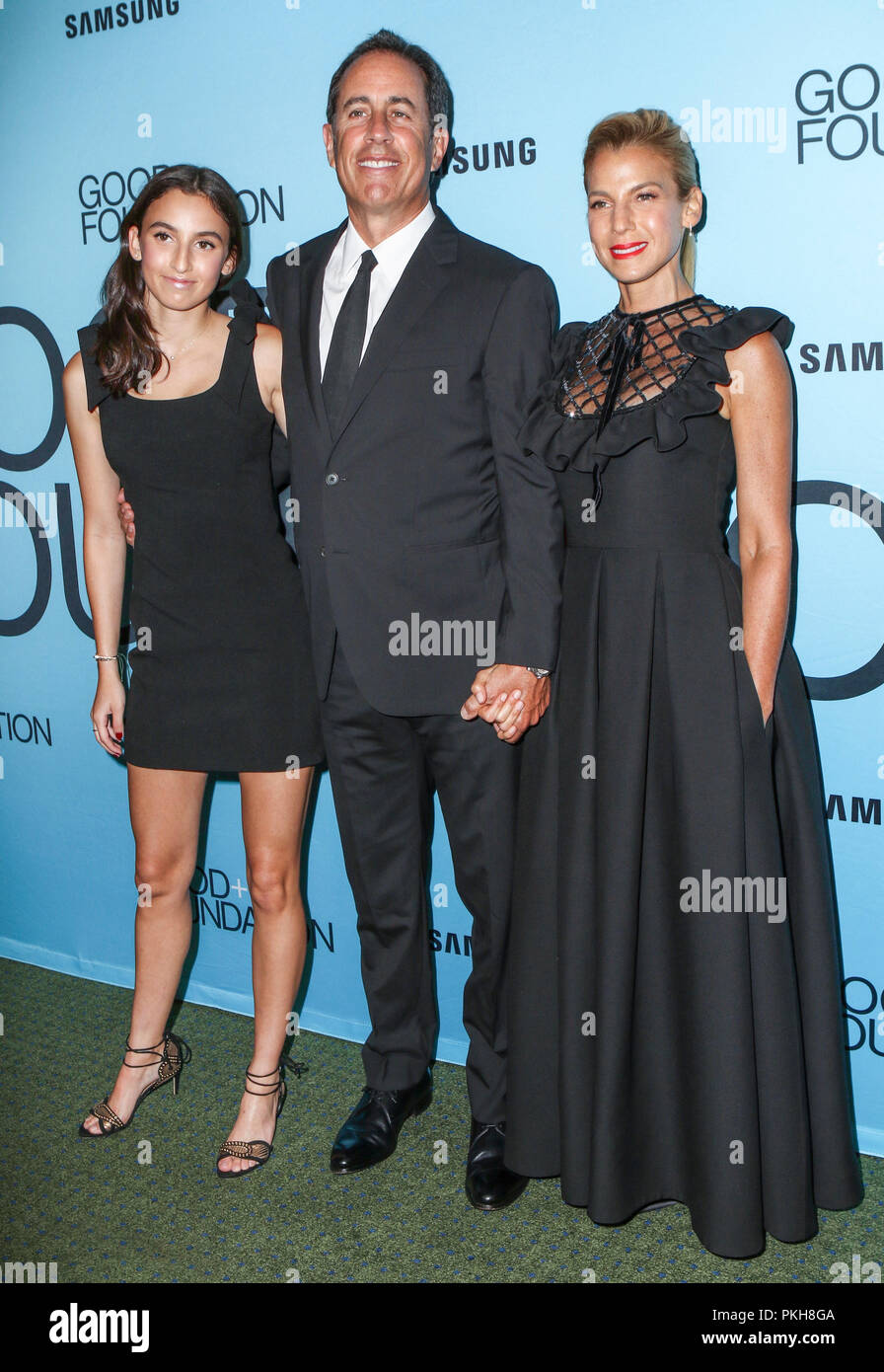 Jessica Seinfeld and Jerry Seinfeld attend the Americans for