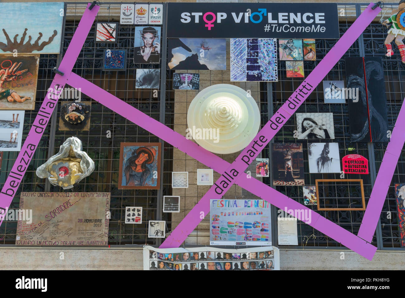Stop violence against women hi-res stock photography and images - Alamy