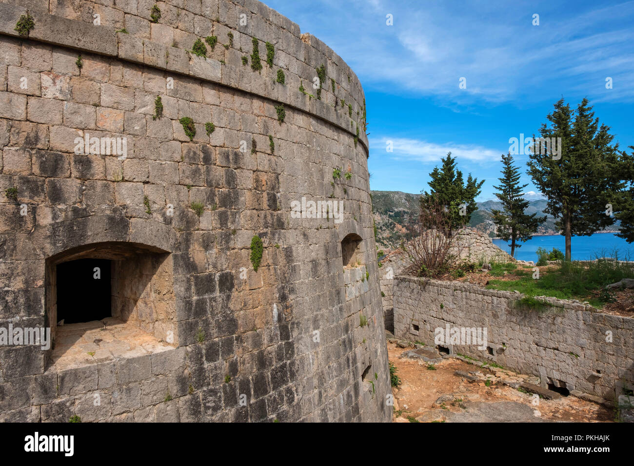 Fort Royal, Lokrum Island, Near Dubrovnik, Croatia, Europe Stock Photo