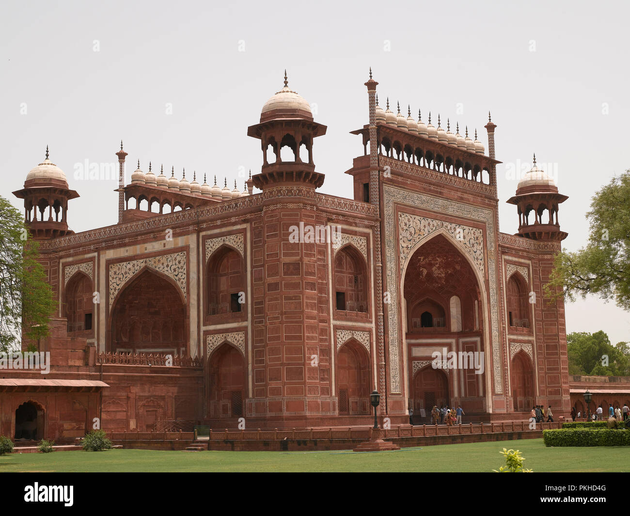 Darwaza-i-rauza, The Great gate , gateway to The Taj Mahal, Agra, India, Asia Stock Photo