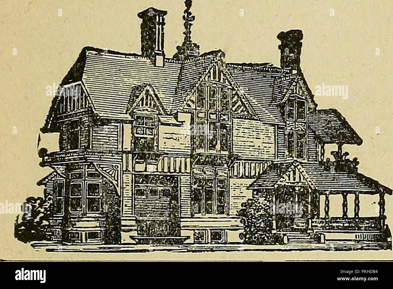 'P.J. Hannifan & Co.'s new commercial railroad and county map of New Yort State and gazetteer ..' (1897) Stock Photo