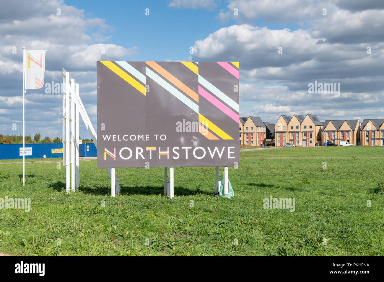 New homes being built in Northstowe, South Cambridgeshire