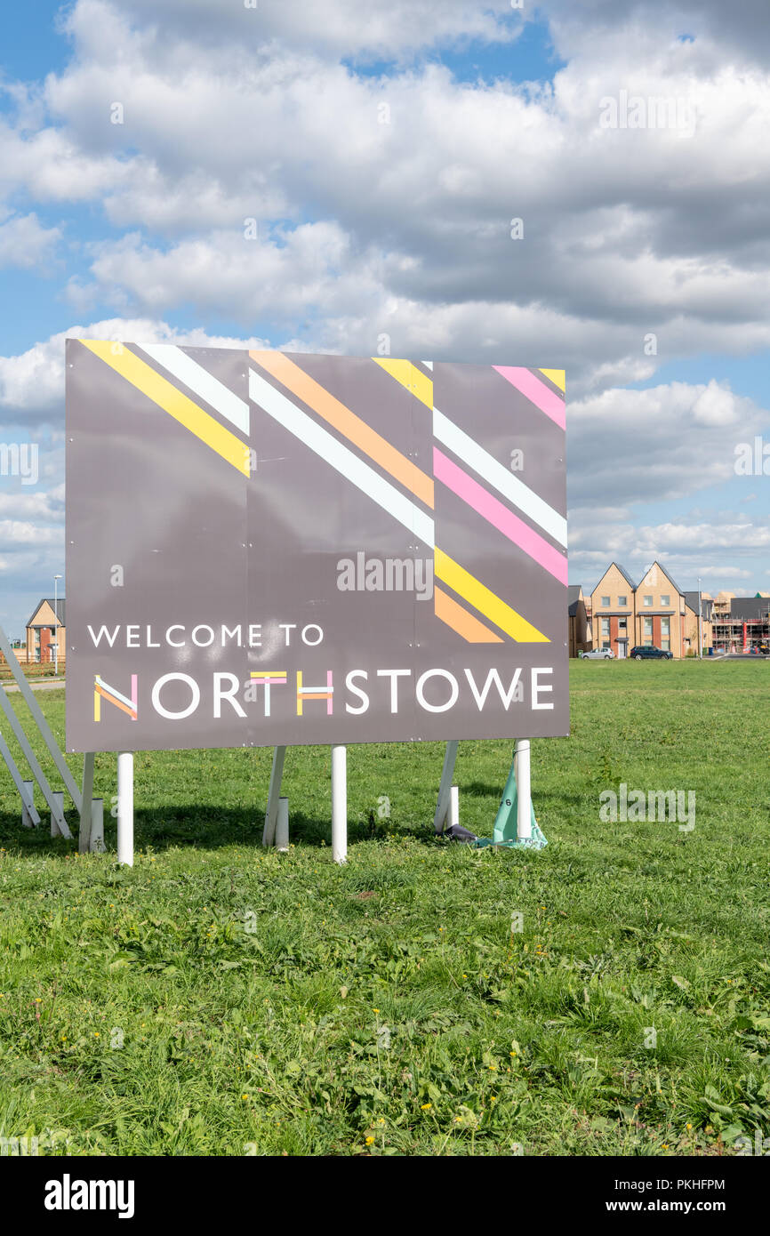 New homes being built in Northstowe, South Cambridgeshire