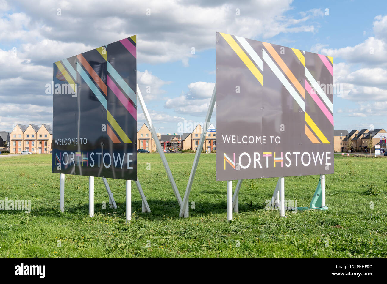 New homes being built in Northstowe, South Cambridgeshire