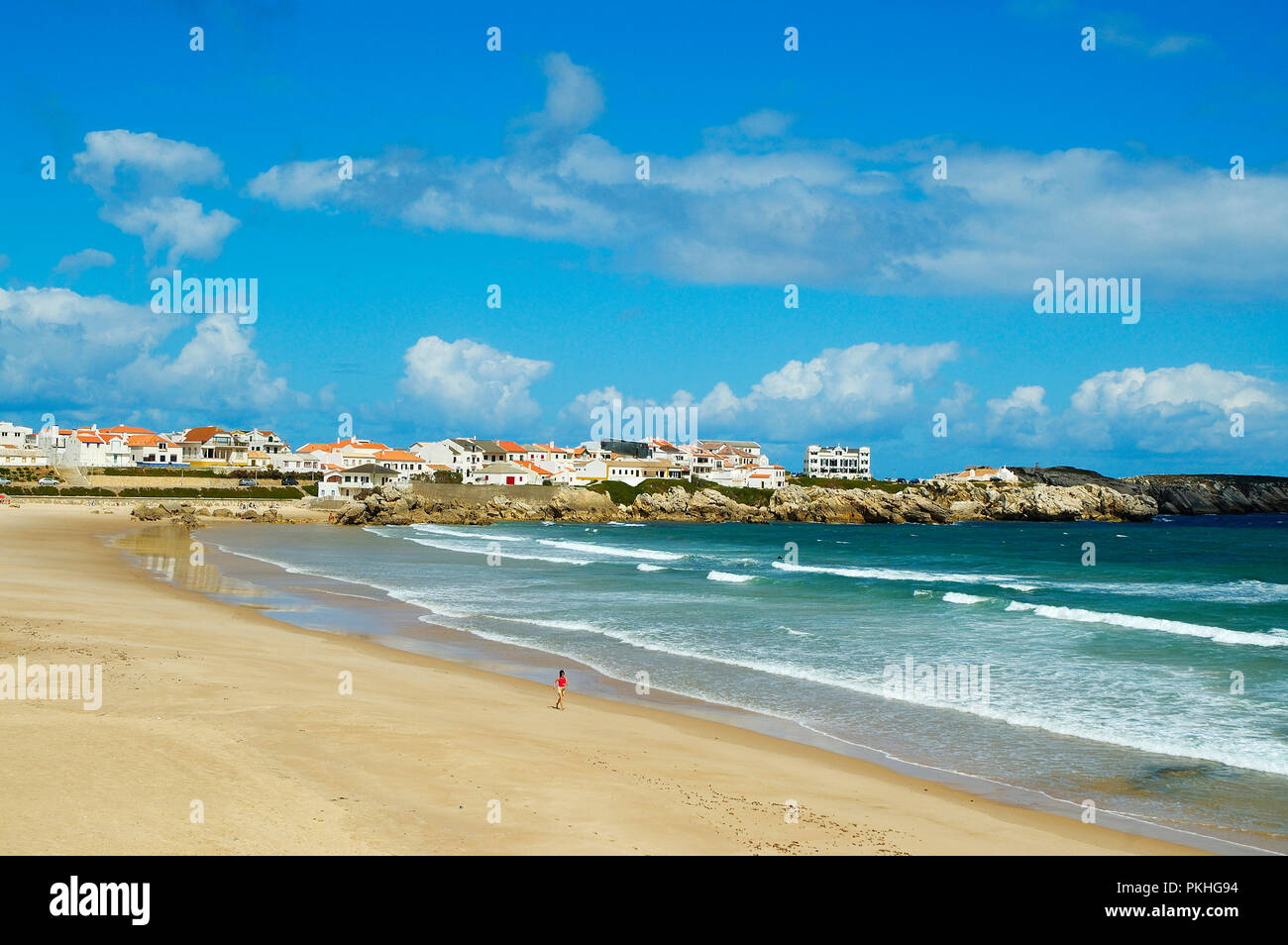 Baleal beach. Peniche, Portugal Stock Photo - Alamy
