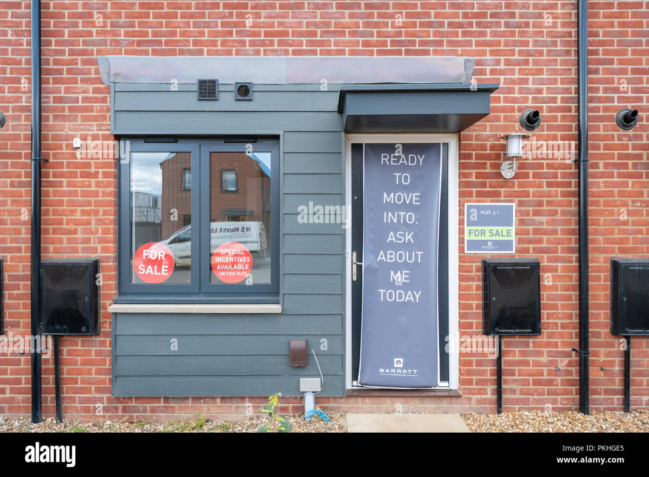 New homes being built in Northstowe, South Cambridgeshire