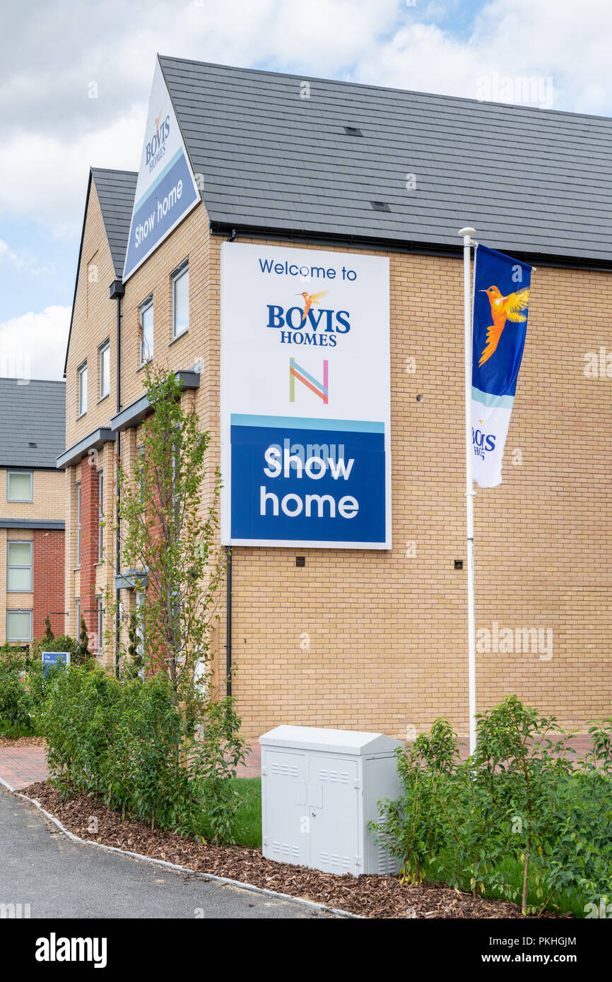 New homes being built in Northstowe, South Cambridgeshire