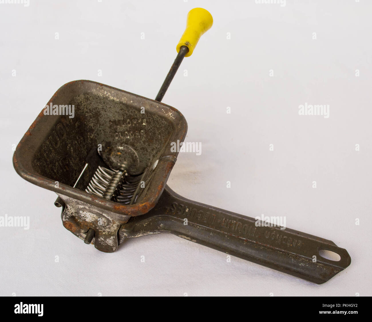 grinder, weird invention Stock Photo Alamy