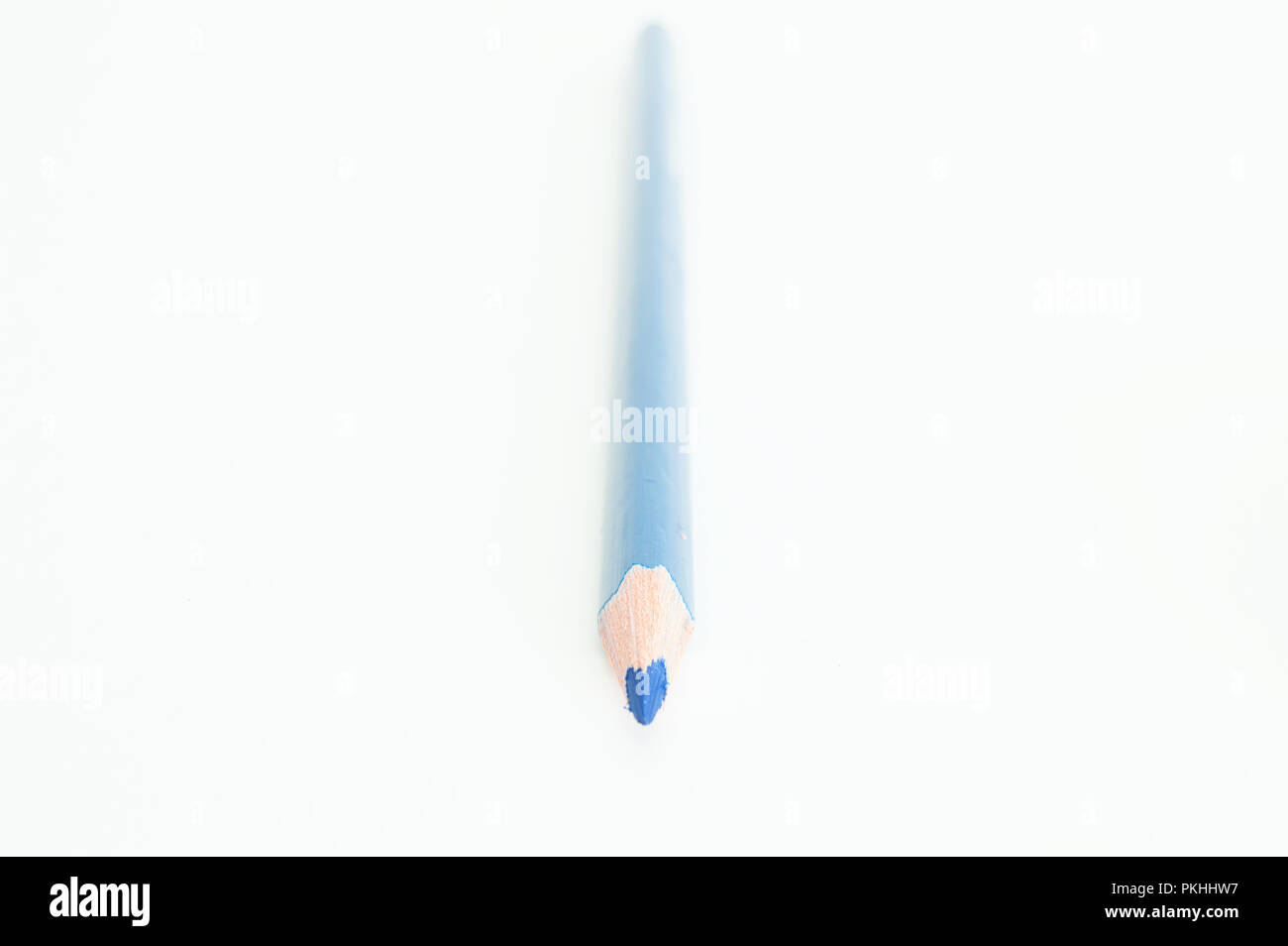 Blue colored pencil hires stock photography and images Alamy