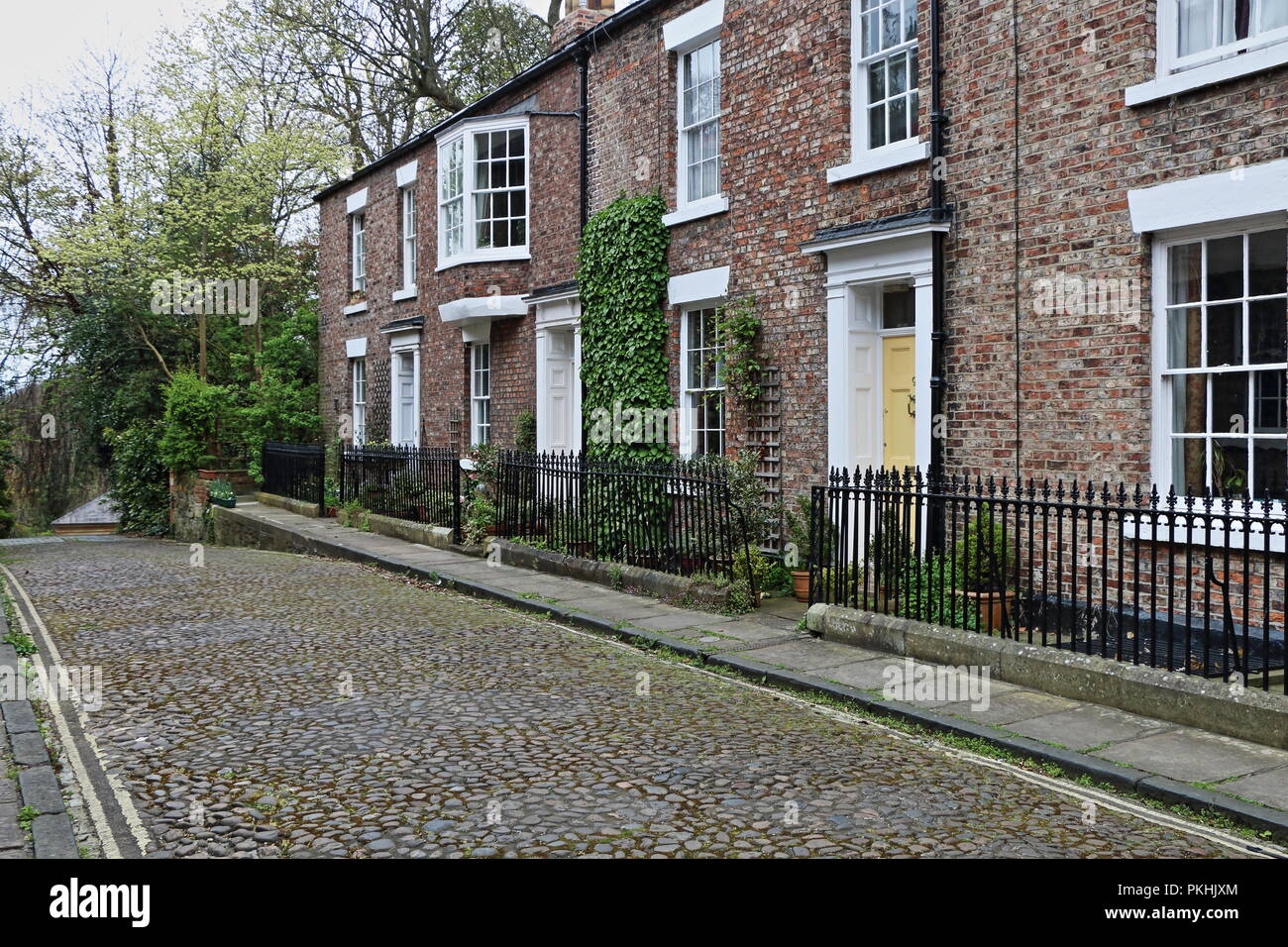 Durham Street Scene, Leazes Place, Durham, County Durham, England