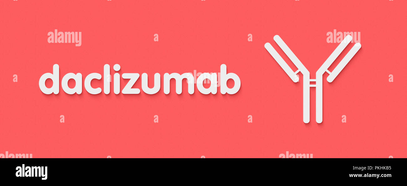Daclizumab monoclonal antibody drug. Targets CD25 (alpha subunit of IL