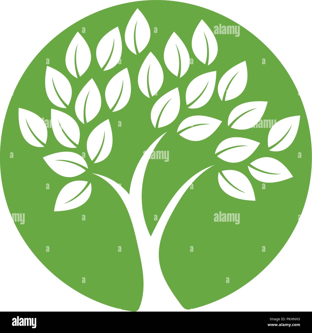 Logos of green Tree leaf ecology nature element vector Stock Vector ...