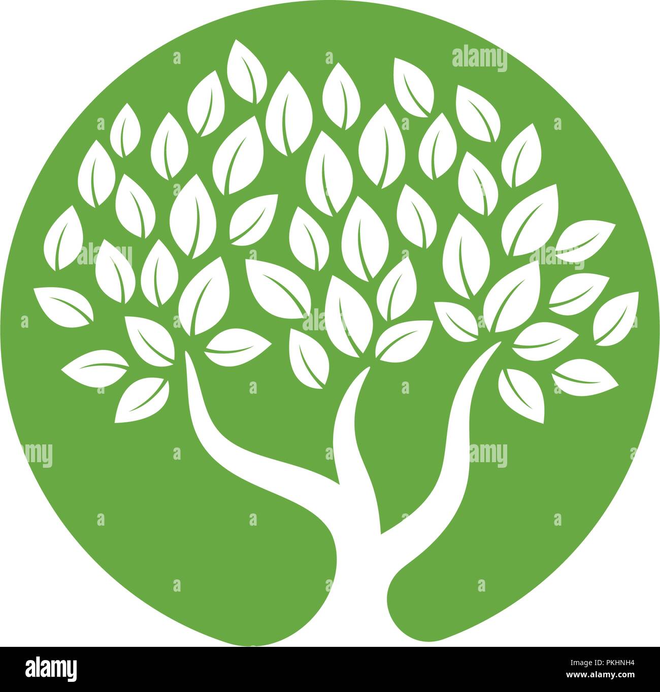 Logos of green Tree leaf ecology nature element vector Stock Vector ...