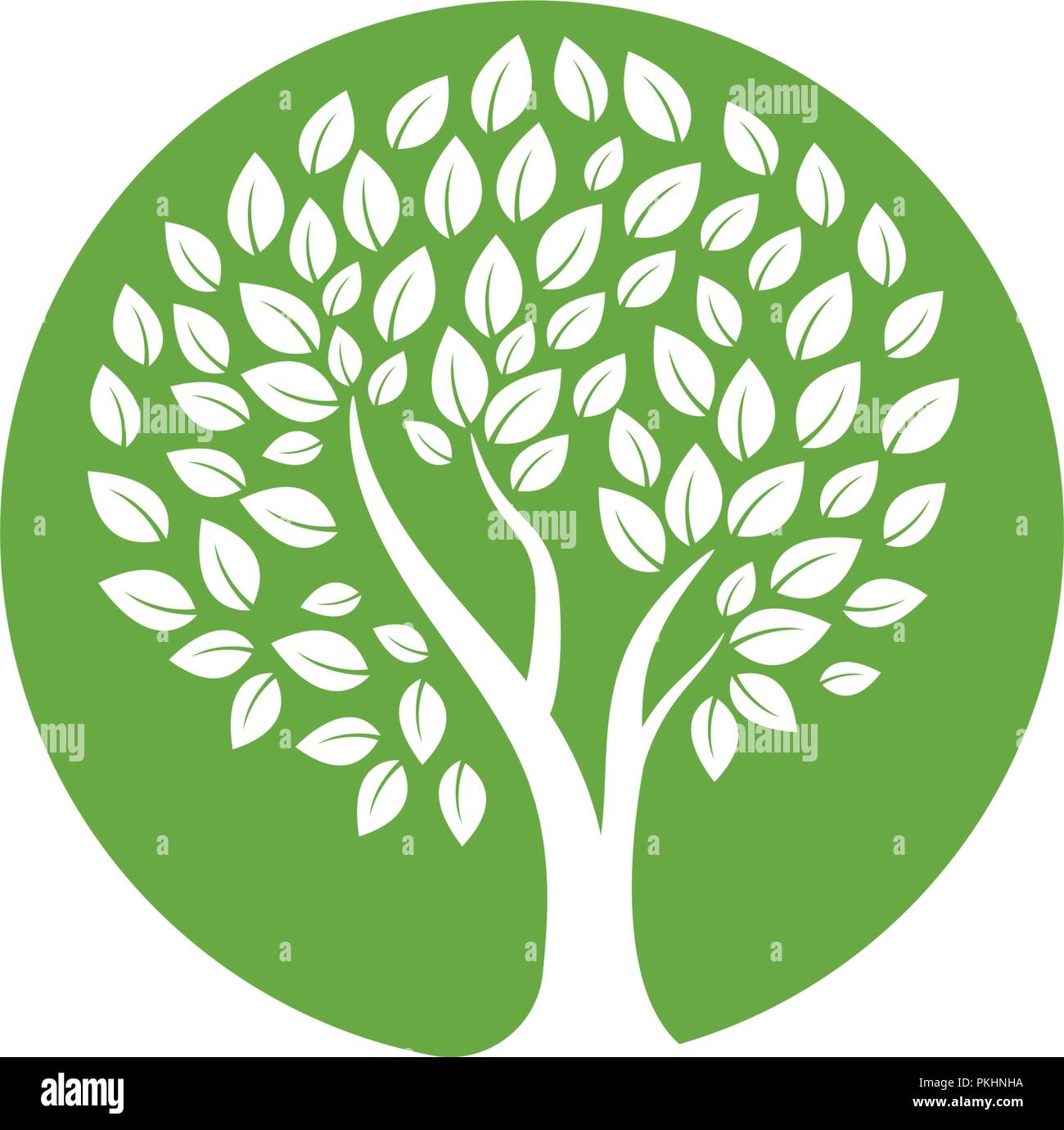 Logos of green Tree leaf ecology nature element vector Stock Vector ...