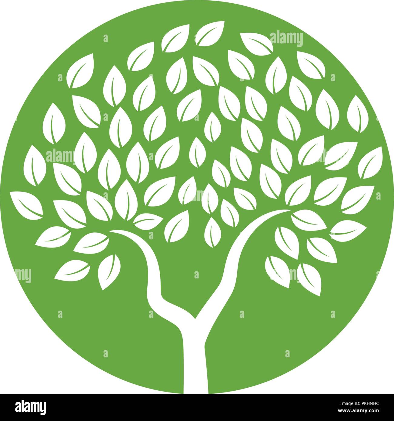 Logos of green Tree leaf ecology nature element vector Stock Vector ...