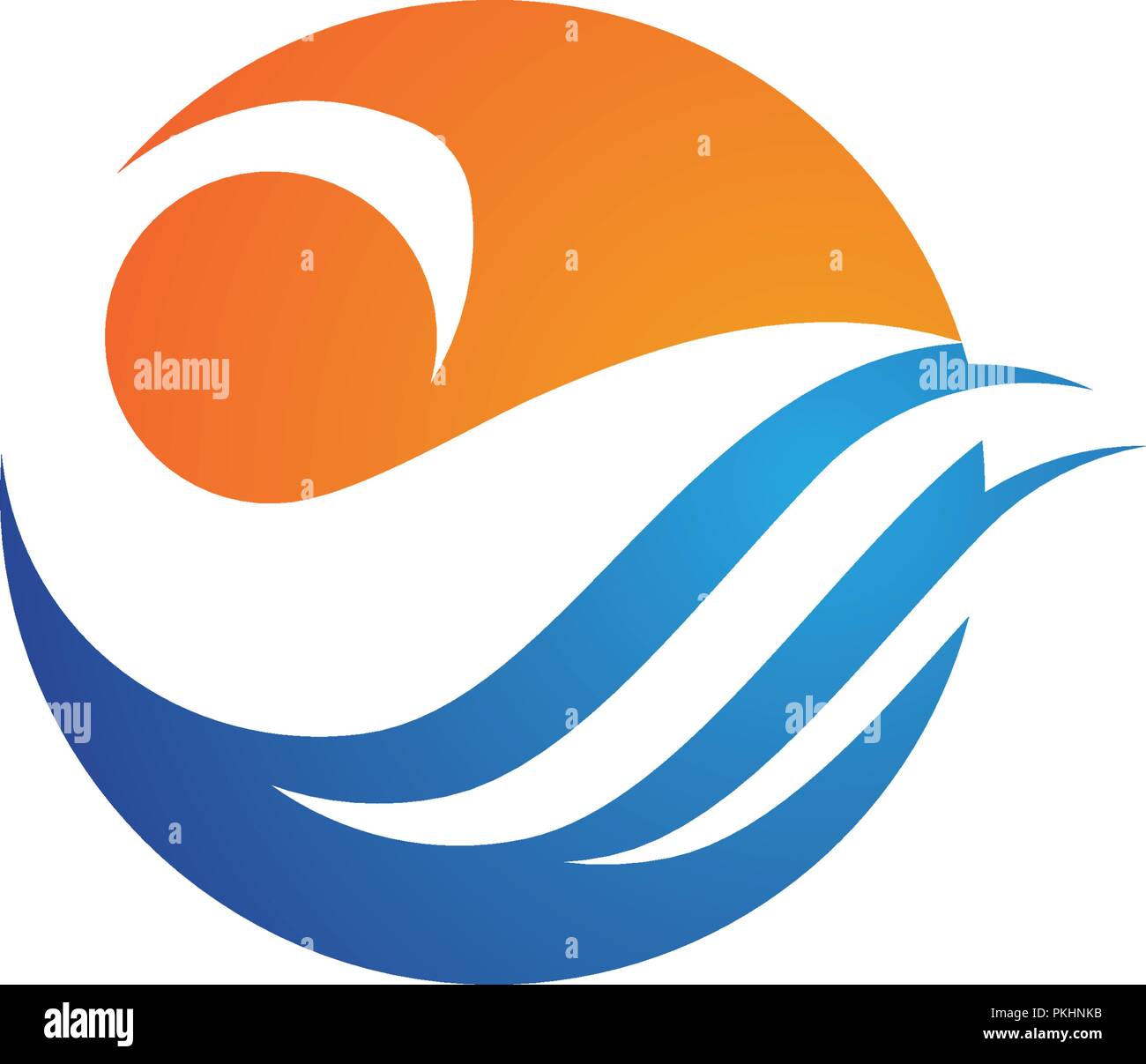Water wave icon vector illustration design logo Stock Vector Image ...