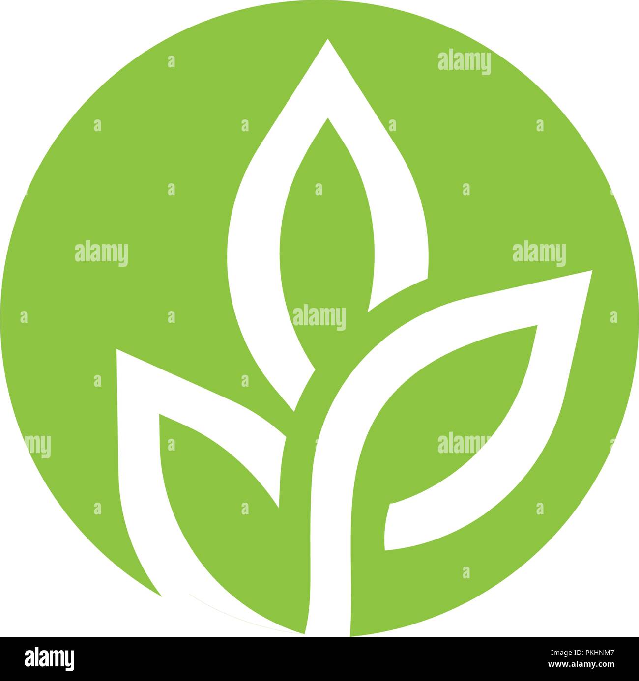 Logos of green Tree leaf ecology nature element vector Stock Vector ...
