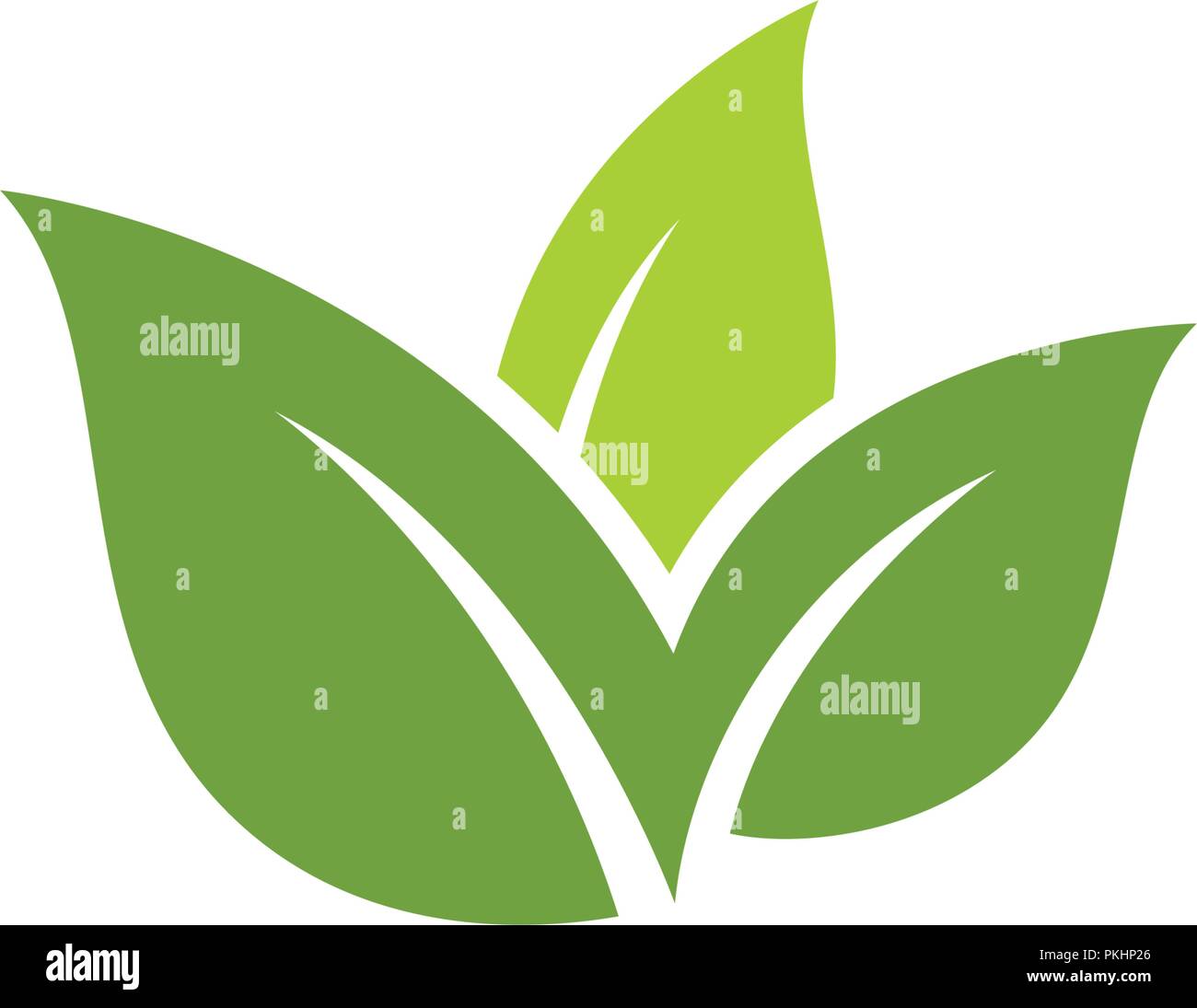 Logos of green Tree leaf ecology nature element vector Stock Vector ...