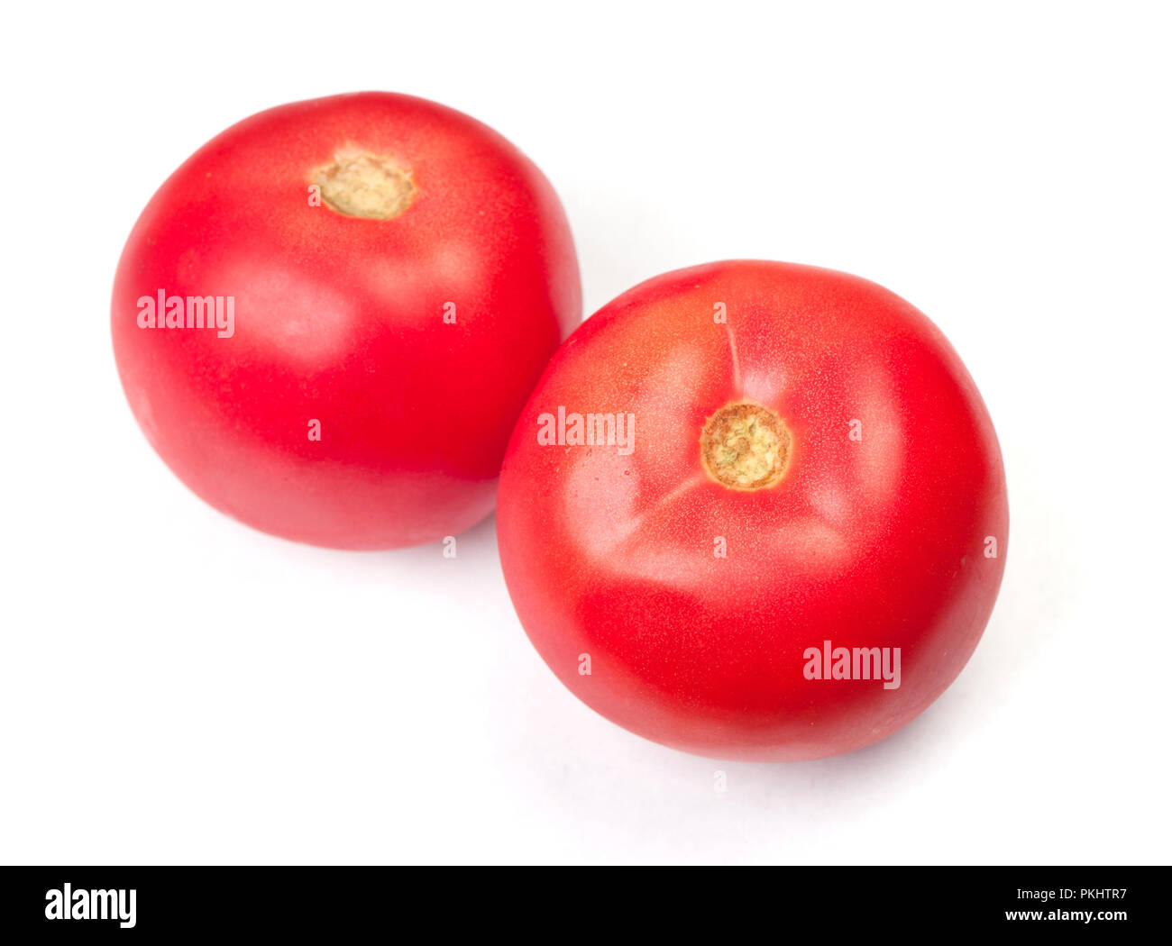 Group of red tomatoes isolated on white background Stock Photo - Alamy