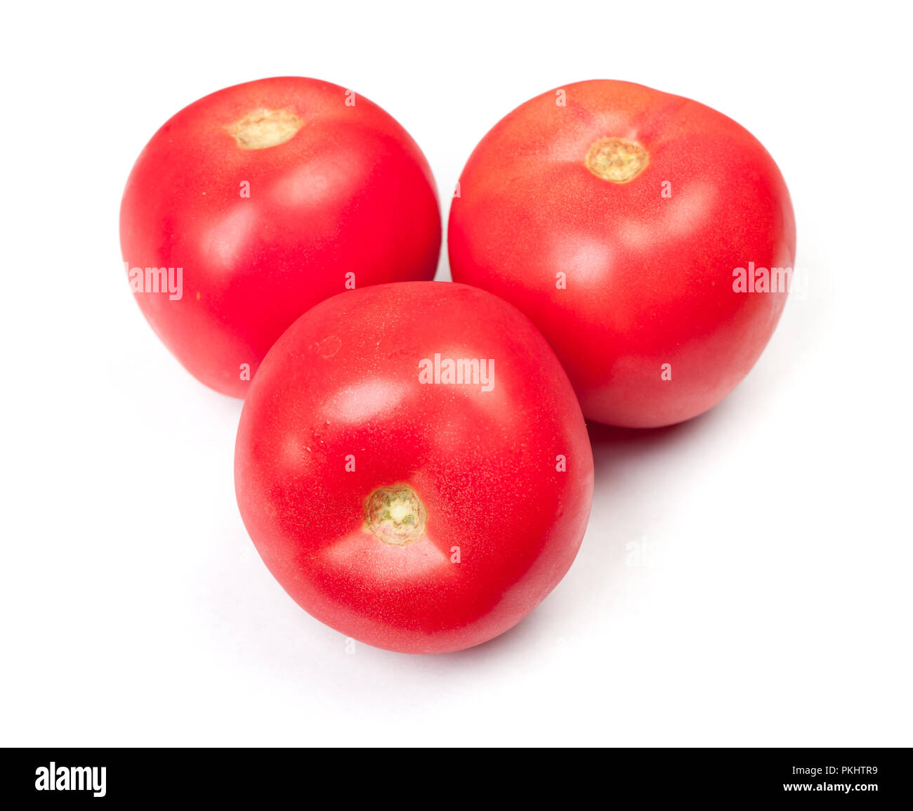 Group of red tomatoes isolated on white background Stock Photo - Alamy