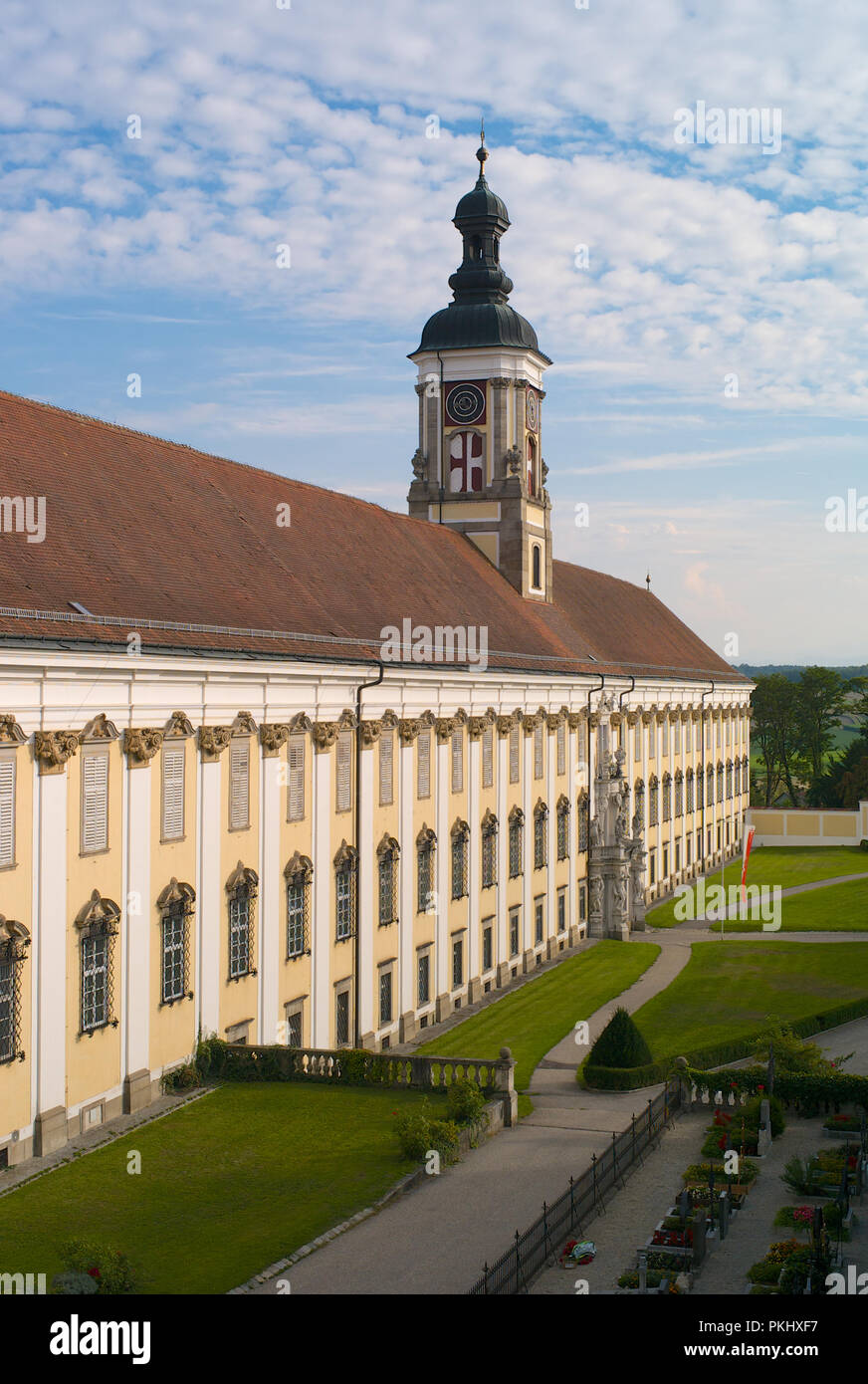 St. Florian Monastery in Upper Austria Stock Photo