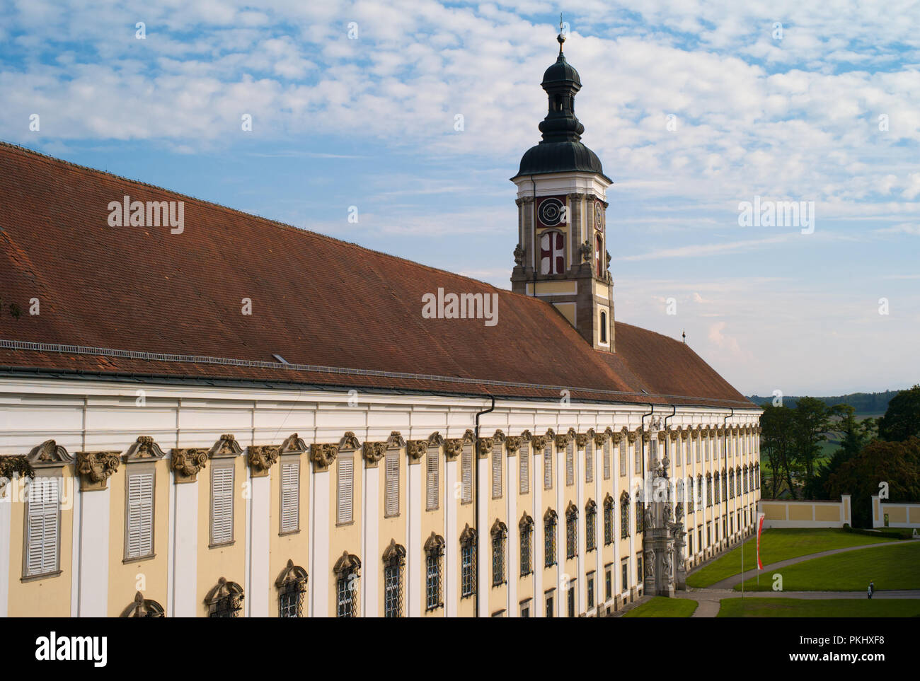 St. Florian Monastery in Upper Austria, Augustiner Chorherren Stift Stock Photo